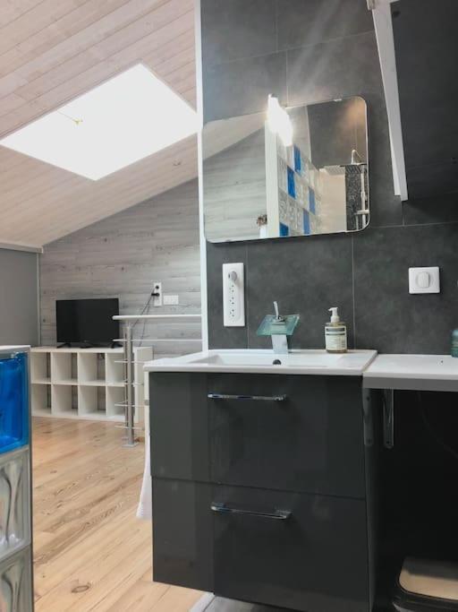 Duplex Atypique 20' De Toulouse Apartment Leguevin Exterior photo