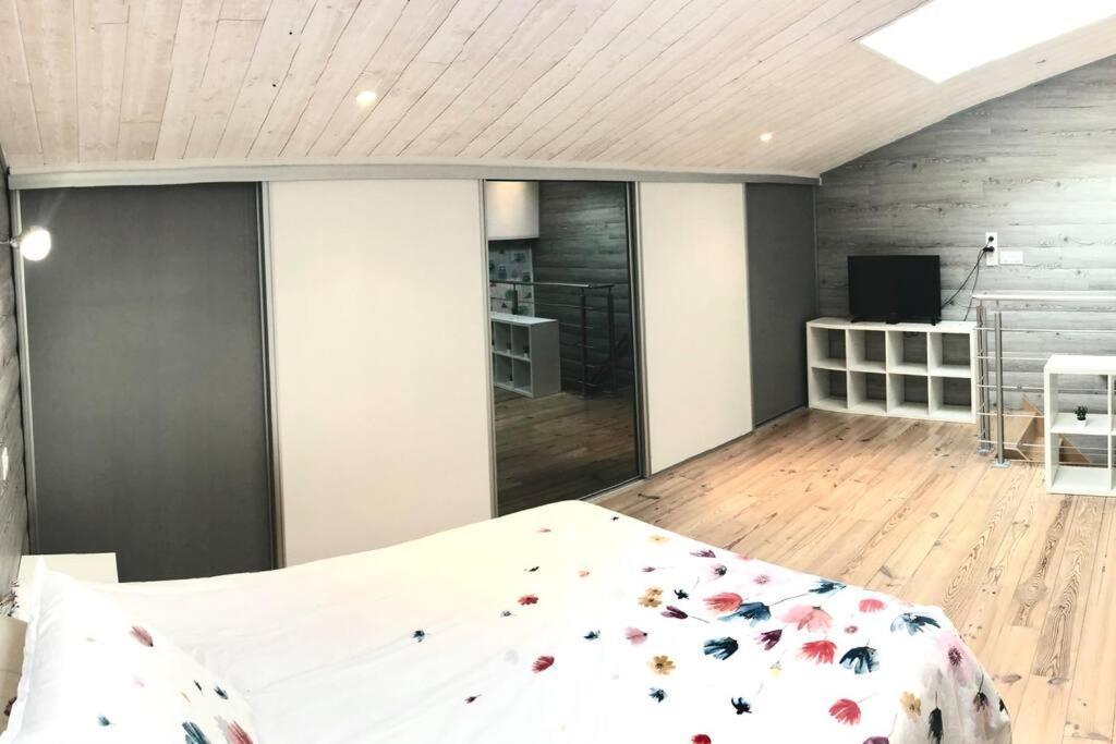 Duplex Atypique 20' De Toulouse Apartment Leguevin Exterior photo